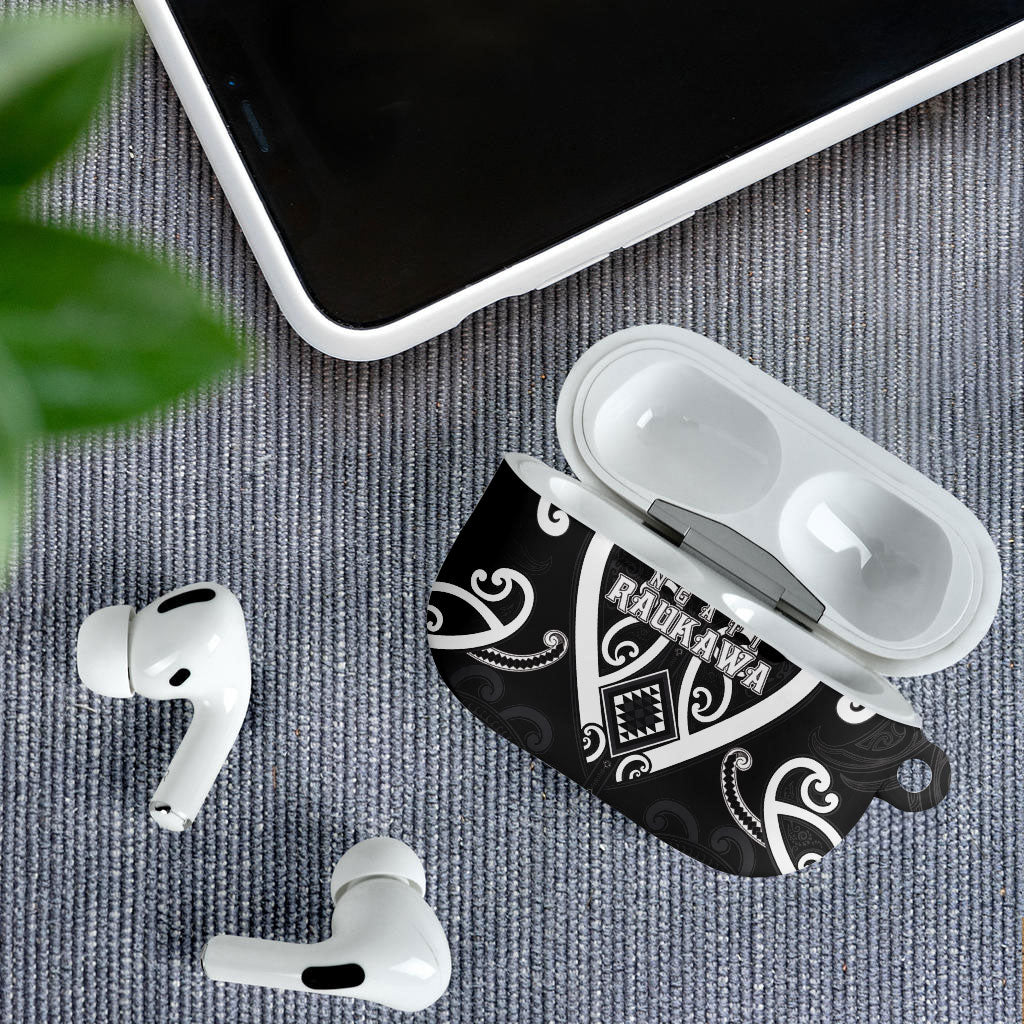 Aotearoa Ngati Raukawa AirPods Case Maori Tribal Pattern