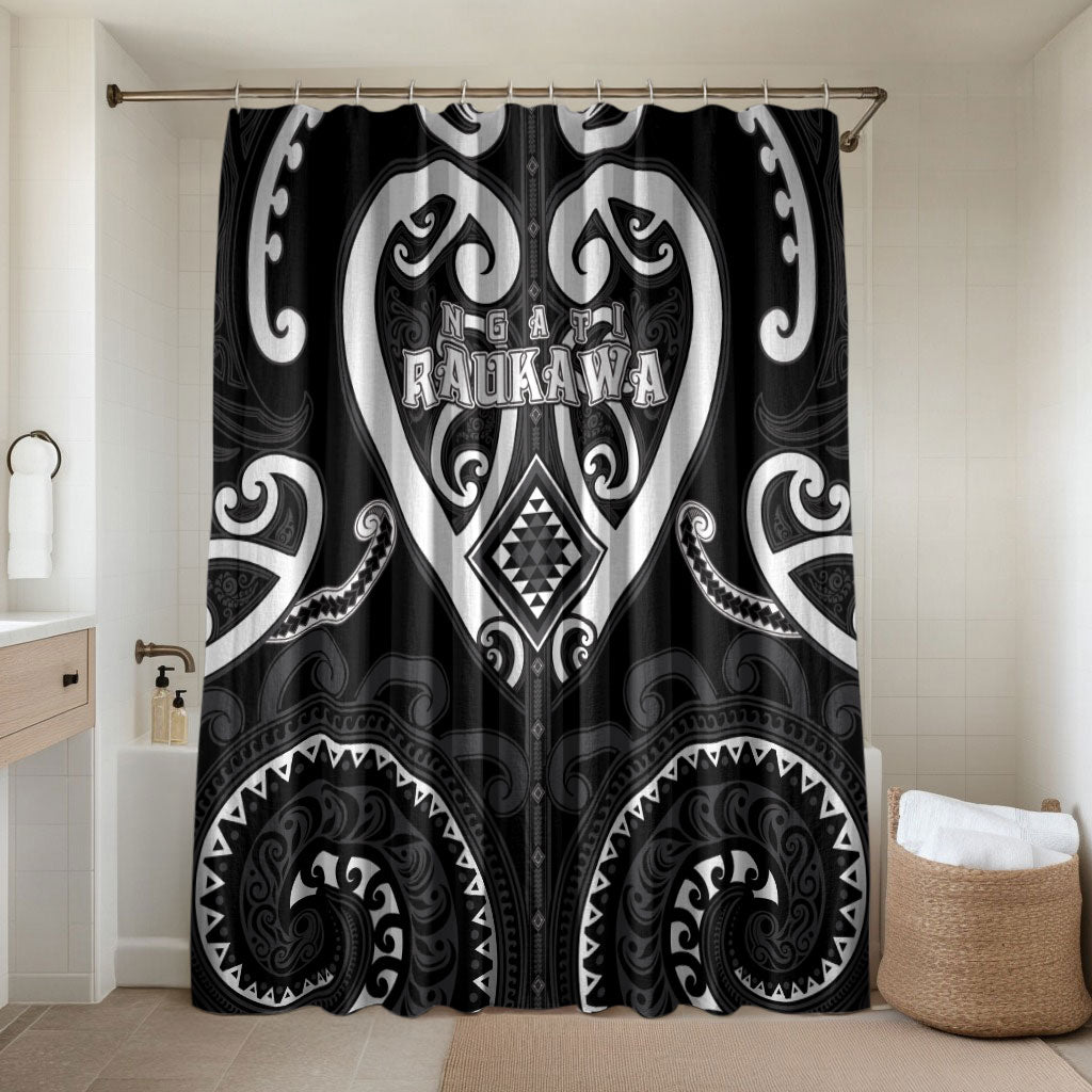 Aotearoa Ngati Raukawa Bathroom Set Maori Tribal Pattern