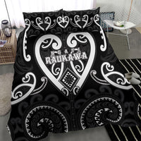 Aotearoa Ngati Raukawa Bedding Set Maori Tribal Pattern