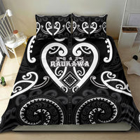 Aotearoa Ngati Raukawa Bedding Set Maori Tribal Pattern