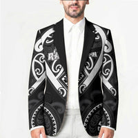 Custom Aotearoa Ngati Raukawa Blazer Maori Tribal Pattern
