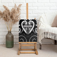 Aotearoa Ngati Raukawa Canvas Wall Art Maori Tribal Pattern