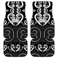 Custom Aotearoa Ngati Raukawa Car Mats Maori Tribal Pattern