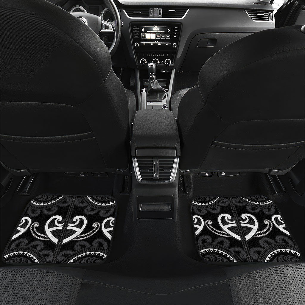 Custom Aotearoa Ngati Raukawa Car Mats Maori Tribal Pattern