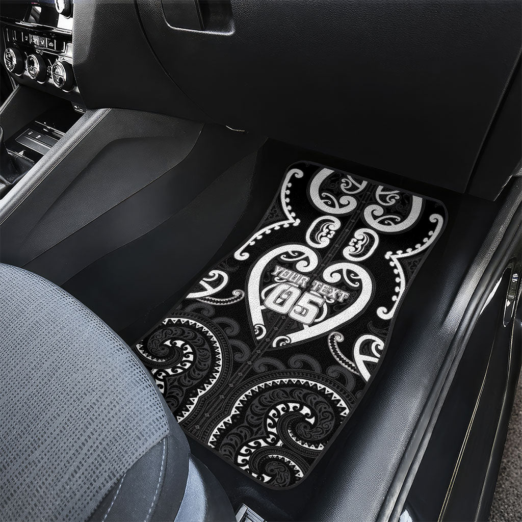 Custom Aotearoa Ngati Raukawa Car Mats Maori Tribal Pattern