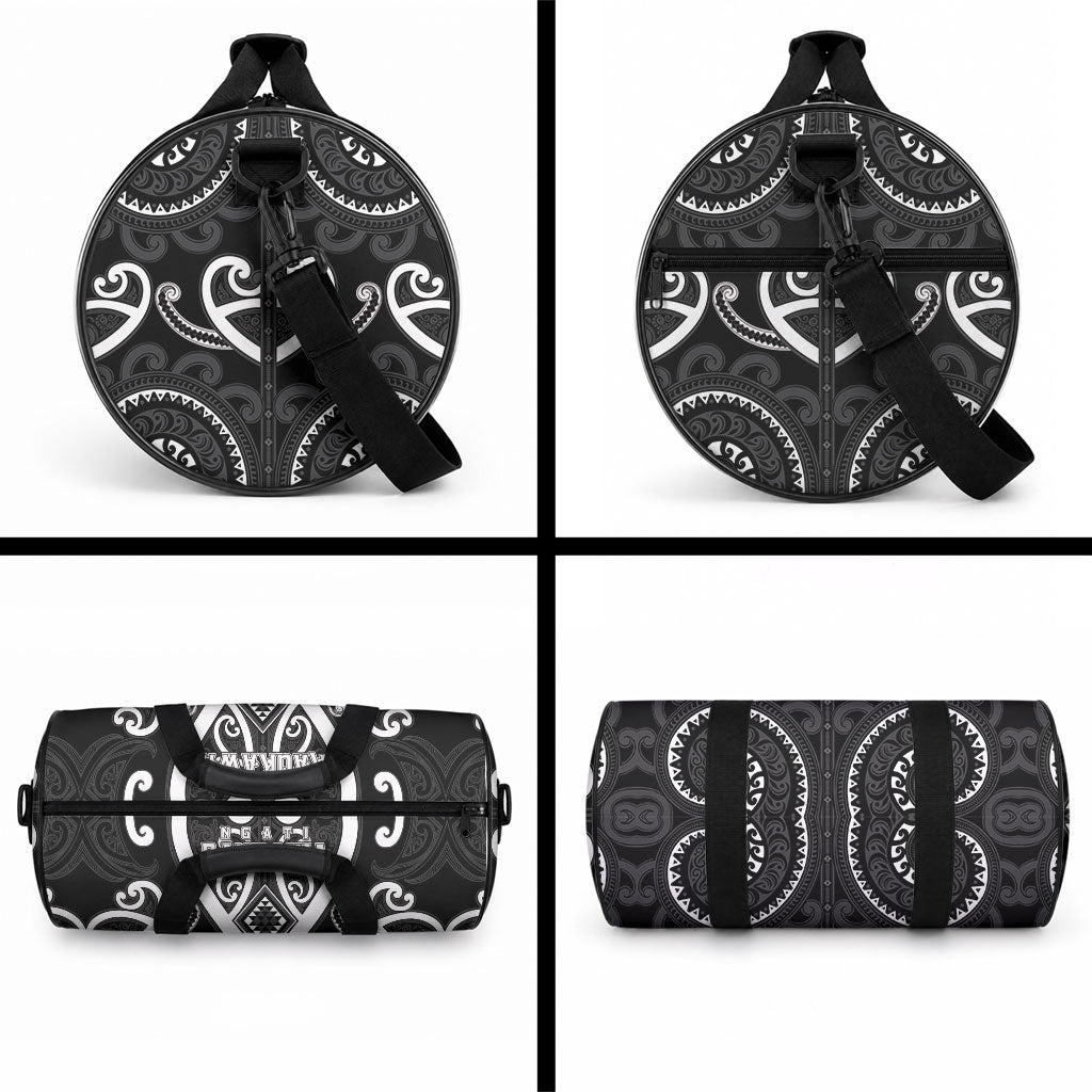 Aotearoa Ngati Raukawa Duffle Bag Maori Tribal Pattern LT05 - Polynesian Pride