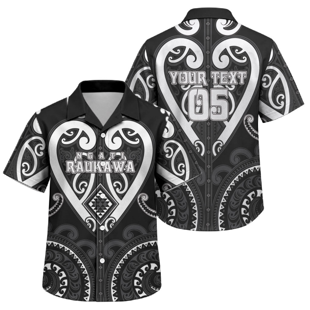 Custom Aotearoa Ngati Raukawa Family Matching Summer Maxi Dress and Hawaiian Shirt Maori Tribal Pattern