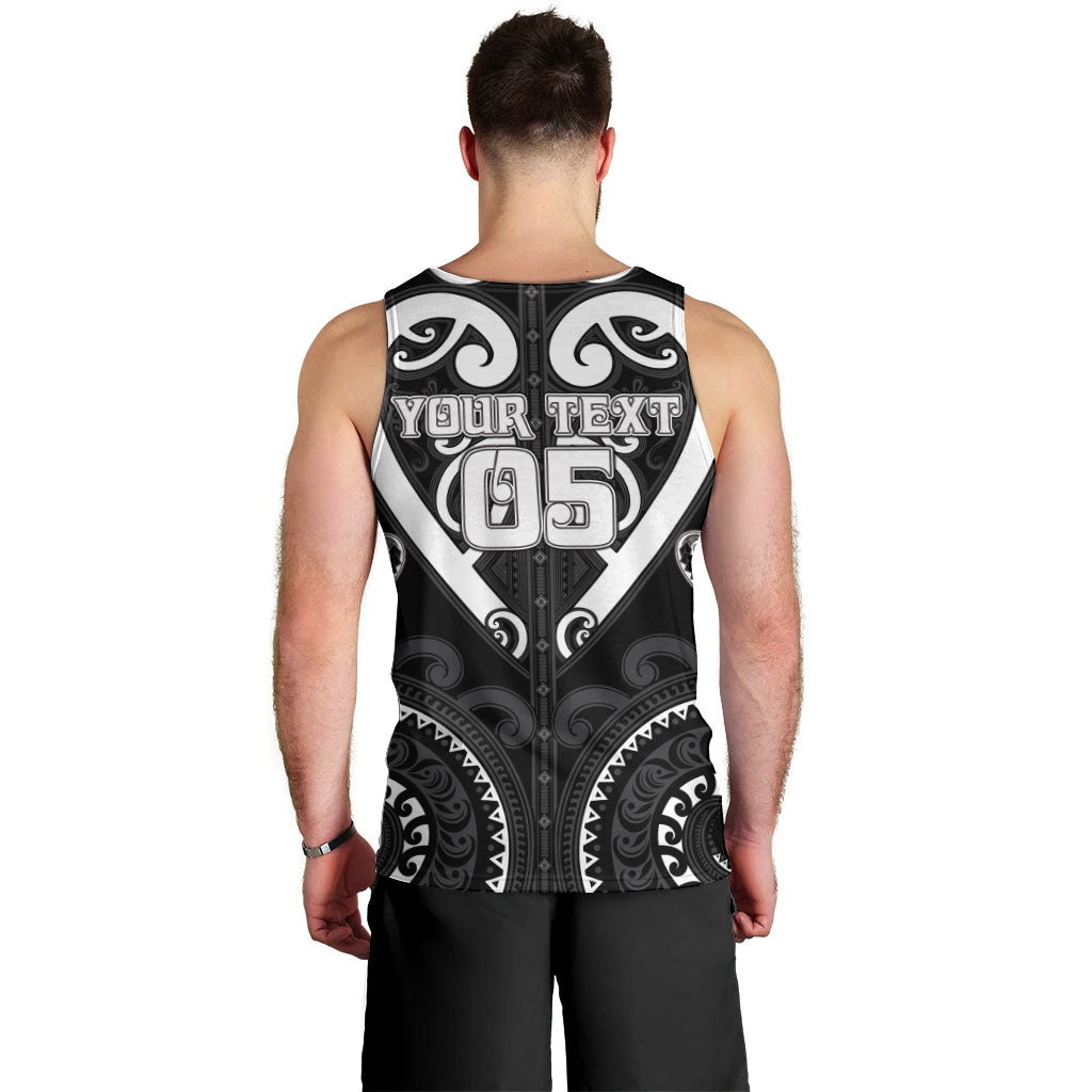 Custom Aotearoa Ngati Raukawa Men Tank Top Maori Tribal Pattern