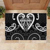 Aotearoa Ngati Raukawa Rubber Doormat Maori Tribal Pattern