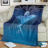 Polynesia Manta Ray Blanket Let's The Sea Set You Free - Polynesian Pride