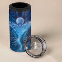 Polynesia Manta Ray 4 in 1 Can Cooler Tumbler Let's The Sea Set You Free LT05 - Polynesian Pride