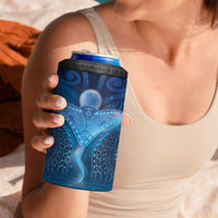 Polynesia Manta Ray 4 in 1 Can Cooler Tumbler Let's The Sea Set You Free LT05 - Polynesian Pride