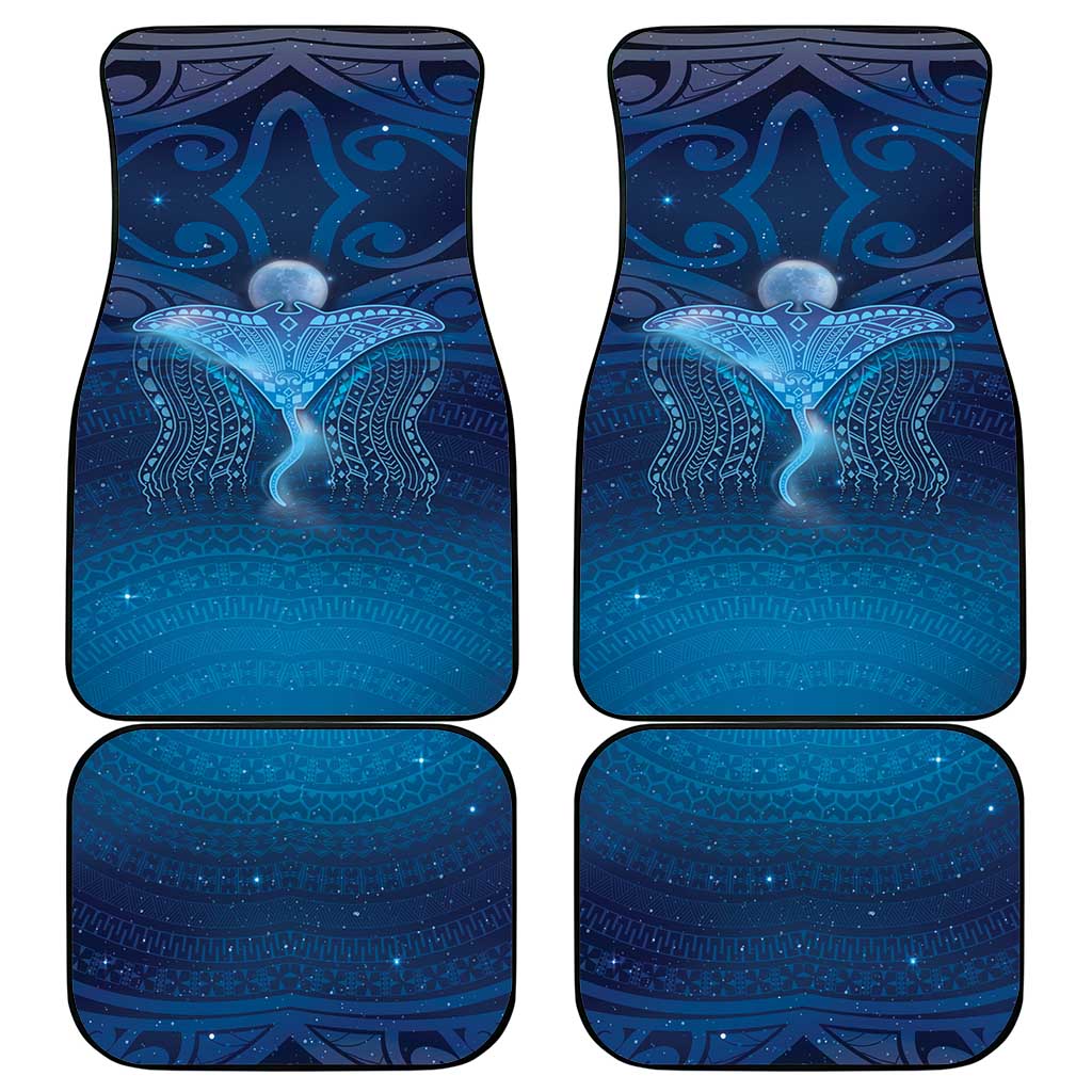 Polynesia Manta Ray Car Mats Let's The Sea Set You Free LT05 - Polynesian Pride