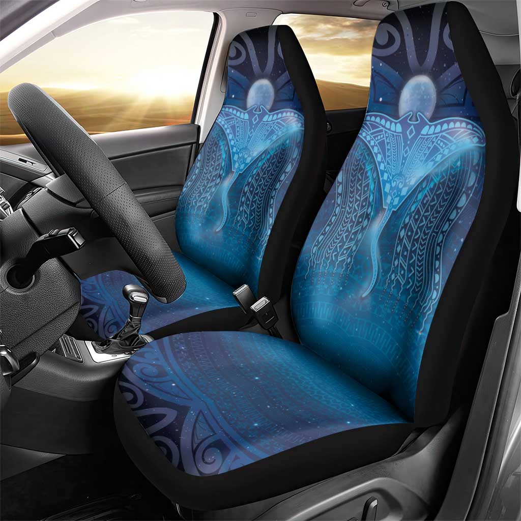 Polynesia Manta Ray Car Seat Cover Let's The Sea Set You Free - Polynesian Pride
