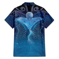Polynesia Manta Ray Family Matching Summer Maxi Dress and Hawaiian Shirt Let's The Sea Set You Free - Polynesian Pride
