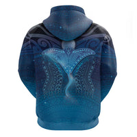 Polynesia Manta Ray Hoodie Let's The Sea Set You Free - Polynesian Pride