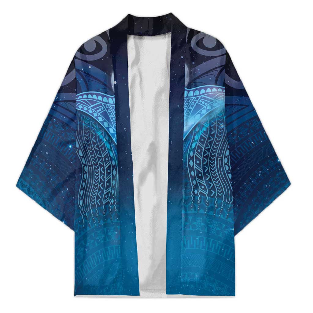 Polynesia Manta Ray Kimono Let's The Sea Set You Free - Polynesian Pride