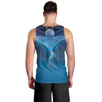 Polynesia Manta Ray Men Tank Top Let's The Sea Set You Free LT05 - Polynesian Pride