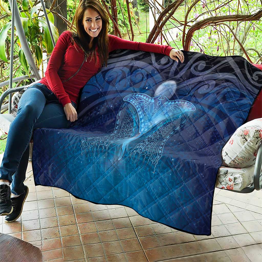 Polynesia Manta Ray Quilt Let's The Sea Set You Free - Polynesian Pride