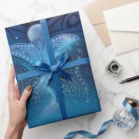 Polynesia Manta Ray Wrapping Paper Let's The Sea Set You Free LT05 - Polynesian Pride
