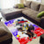 Filipino American History Month Area Rug The Eight-Rayed Sun Flags With Bald Eagle LT05 - Polynesian Pride