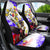 Filipino American History Month Car Seat Cover The Eight-Rayed Sun Flags With Bald Eagle LT05 - Polynesian Pride