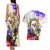 Filipino American History Month Couples Matching Tank Maxi Dress and Hawaiian Shirt The Eight-Rayed Sun Flags With Bald Eagle LT05 - Polynesian Pride