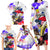 Filipino American History Month Family Matching Long Sleeve Bodycon Dress and Hawaiian Shirt The Eight-Rayed Sun Flags With Bald Eagle LT05 - Polynesian Pride