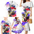 Filipino American History Month Family Matching Mermaid Dress and Hawaiian Shirt The Eight-Rayed Sun Flags With Bald Eagle LT05 - Polynesian Pride