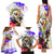 Filipino American History Month Family Matching Tank Maxi Dress and Hawaiian Shirt The Eight-Rayed Sun Flags With Bald Eagle LT05 - Polynesian Pride