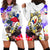 Filipino American History Month Hoodie Dress The Eight-Rayed Sun Flags With Bald Eagle LT05 - Polynesian Pride