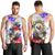 Filipino American History Month Men Tank Top The Eight-Rayed Sun Flags With Bald Eagle LT05 - Polynesian Pride