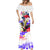 Filipino American History Month Mermaid Dress The Eight-Rayed Sun Flags With Bald Eagle LT05 - Polynesian Pride