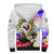 Filipino American History Month Sherpa Hoodie The Eight-Rayed Sun Flags With Bald Eagle LT05 - Polynesian Pride