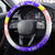 Filipino American History Month Steering Wheel Cover The Eight-Rayed Sun Flags With Bald Eagle