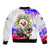 Personalized Filipino American History Month Bomber Jacket The Eight-Rayed Sun Flags With Bald Eagle LT05 - Polynesian Pride