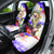 Personalised Filipino American History Month Car Seat Cover The Eight-Rayed Sun Flags With Bald Eagle LT05 - Polynesian Pride