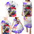 Personalized Filipino American History Month Family Matching Puletasi Dress and Hawaiian Shirt The Eight-Rayed Sun Flags With Bald Eagle LT05 - Polynesian Pride