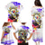 Personalized Filipino American History Month Family Matching Puletasi Dress and Hawaiian Shirt The Eight-Rayed Sun Flags With Bald Eagle LT05 - Polynesian Pride