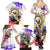 Personalized Filipino American History Month Family Matching Summer Maxi Dress and Hawaiian Shirt The Eight-Rayed Sun Flags With Bald Eagle LT05 - Polynesian Pride