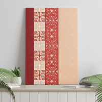 Papua New Guinea Canvas Wall Art Oro Tapa Pattern LT05 - Polynesian Pride