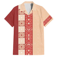 Papua New Guinea Hawaiian Shirt Oro Tapa Pattern LT05 Beige - Polynesian Pride
