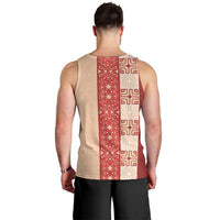 Papua New Guinea Men Tank Top Oro Tapa Pattern LT05 - Polynesian Pride