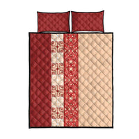 Papua New Guinea Quilt Bed Set Oro Tapa Pattern LT05 - Polynesian Pride