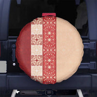 Papua New Guinea Spare Tire Cover Oro Tapa Pattern LT05 - Polynesian Pride