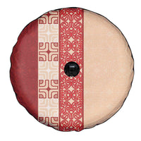 Papua New Guinea Spare Tire Cover Oro Tapa Pattern LT05 - Polynesian Pride