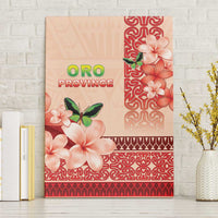 Papua New Guinea Oro Province Canvas Wall Art Oro Birdwing Butterfly LT05 Without Frame Beige - Polynesian Pride
