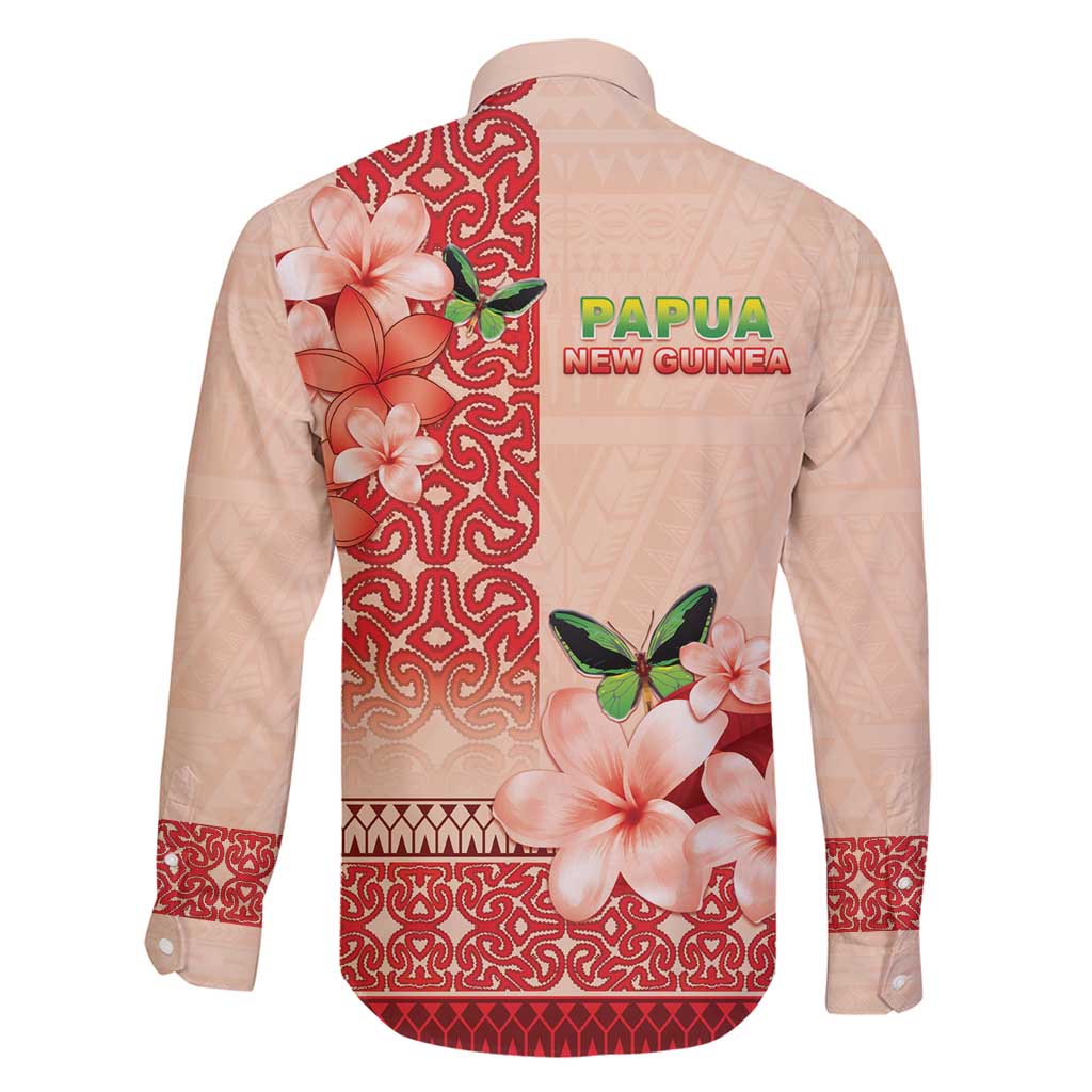 Papua New Guinea Oro Province Family Matching Off Shoulder Maxi Dress and Hawaiian Shirt Oro Birdwing Butterfly