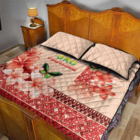 Papua New Guinea Oro Province Quilt Bed Set Oro Birdwing Butterfly LT05 - Polynesian Pride