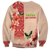 Papua New Guinea Oro Province Sweatshirt Oro Birdwing Butterfly LT05 - Polynesian Pride